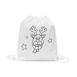 GLENCOE. Children's colouring drawstring bag 4